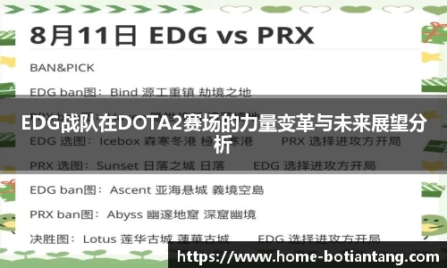 EDG战队在DOTA2赛场的力量变革与未来展望分析